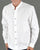 Pretty Green Cotton Collarless Shirt White