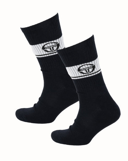 Sergio Tacchini – 2er-Pack Socken in Marineblau