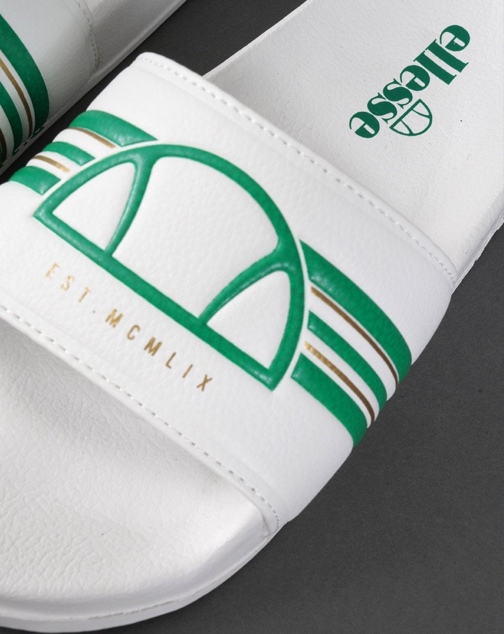 Ellesse Club Slide White/green