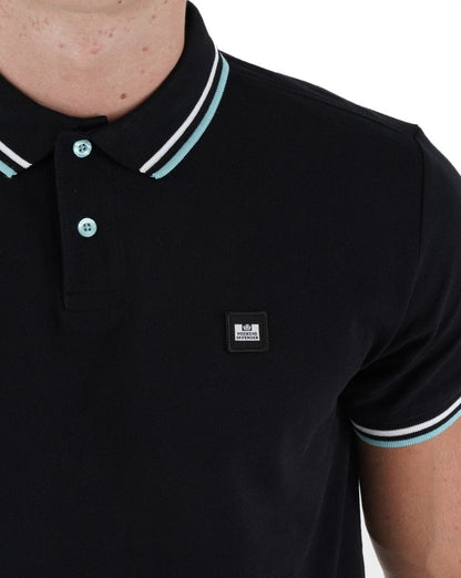 Weekend Offender Sydney Poloshirt Schwarz