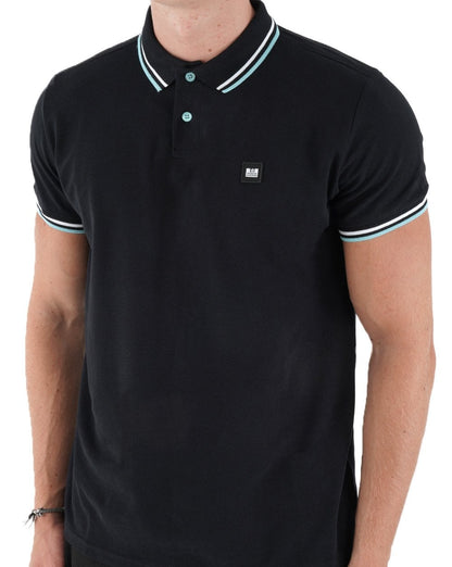 Weekend Offender Sydney Poloshirt Schwarz