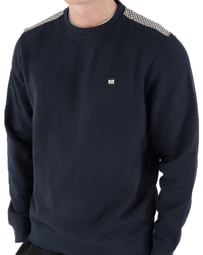 Weekend Offender – Cusco – Sweatshirt in Marineblau
