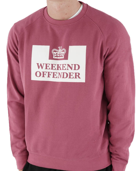 Weekend Offender Penitentiary Sweatshirt Rhubarb