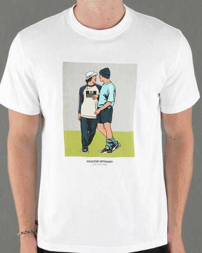 Weekend Offender Parklife T-Shirt Weiß