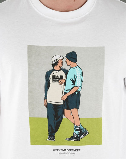 Weekend Offender Parklife T-Shirt Weiß