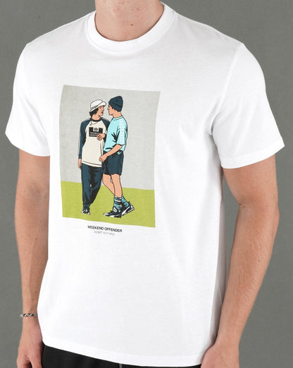 Weekend Offender Parklife T-Shirt Weiß