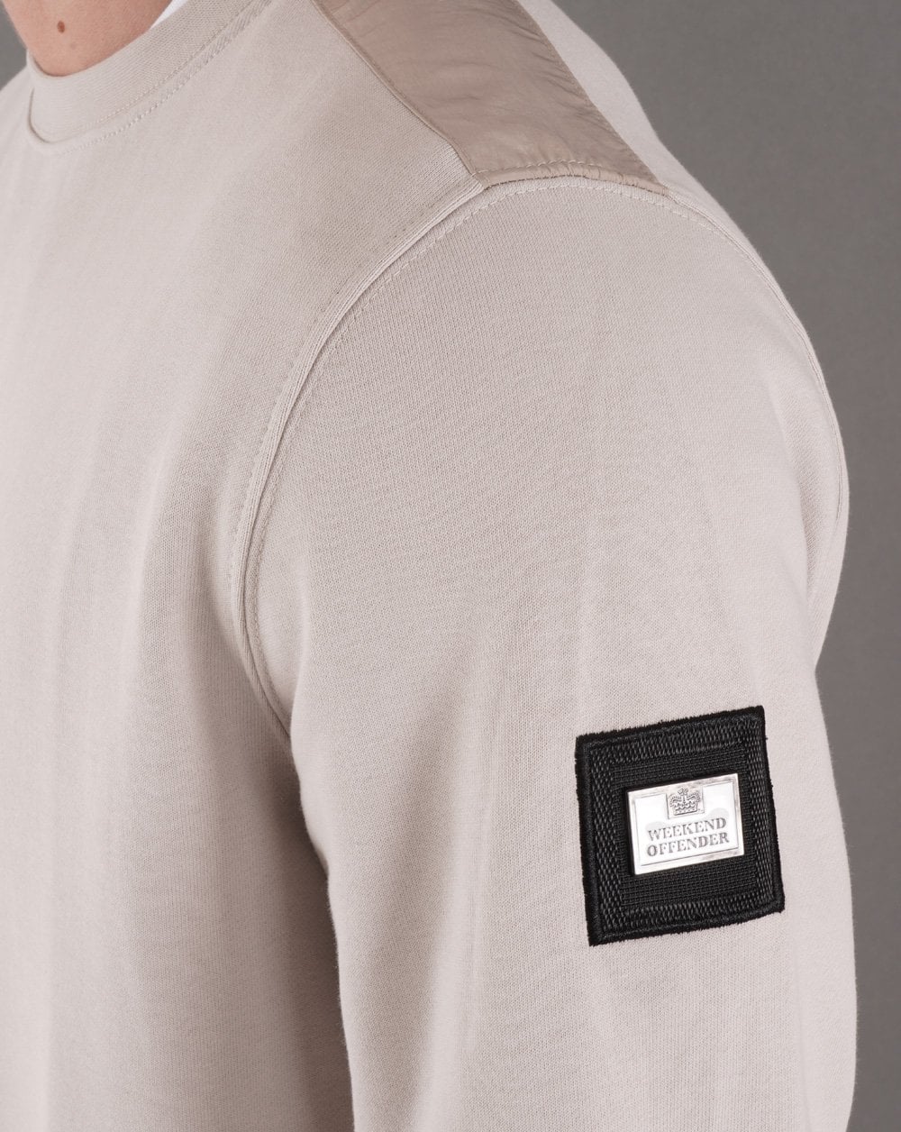 Weekend Offender F Bomb Sweatshirt Pumice