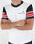 Sergio Tacchini Leo T Shirt White/Navy/Red