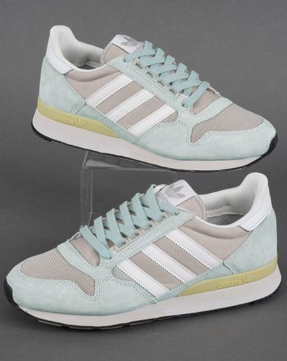 Adidas Zx 500 Sneakers Leinengrün/Kristallweiß