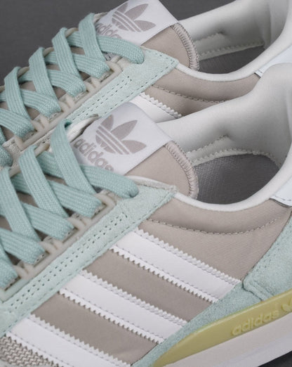 Adidas Zx 500 Sneakers Leinengrün/Kristallweiß