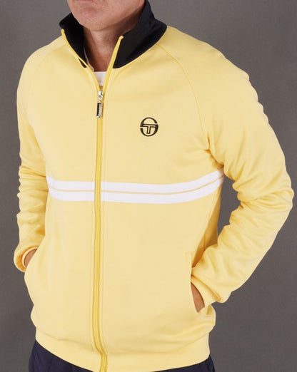 Sergio Tacchini Dallas Track Top Zitrone/Marineblau