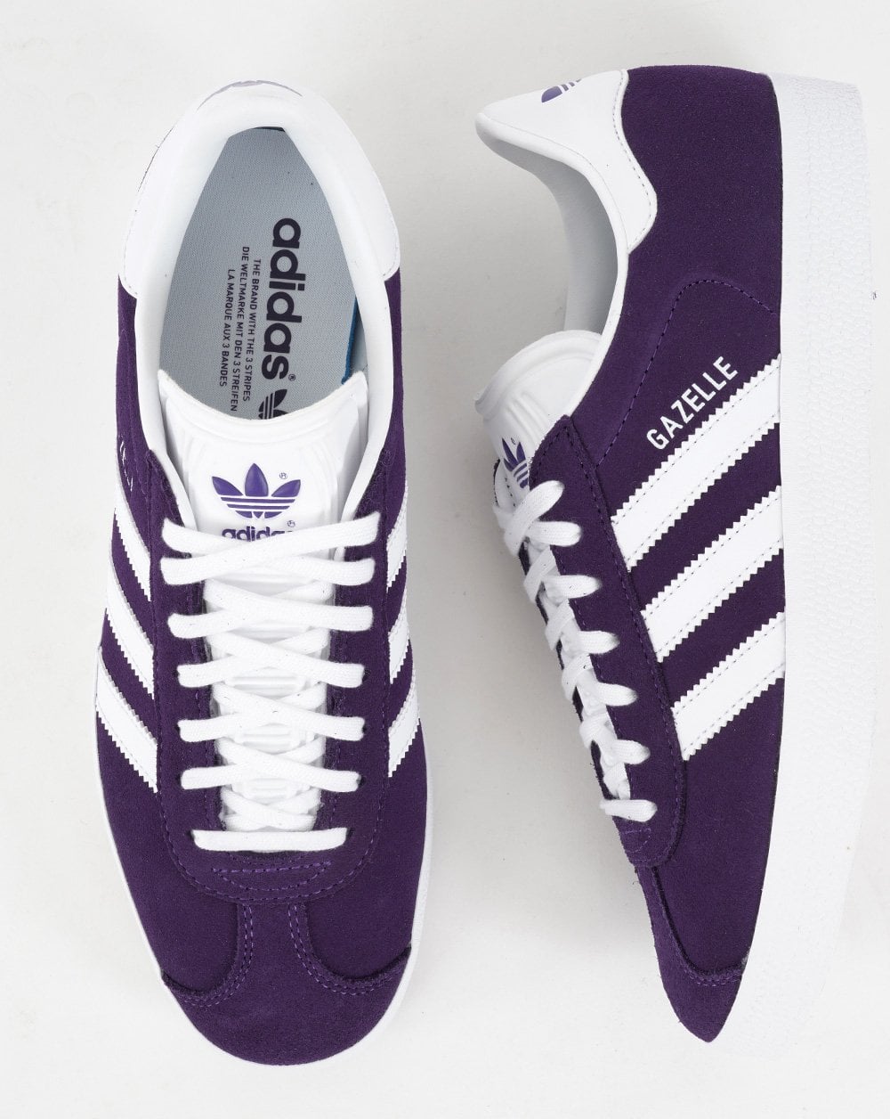 Adidas Gazelle Sneakers Lila/Weiß