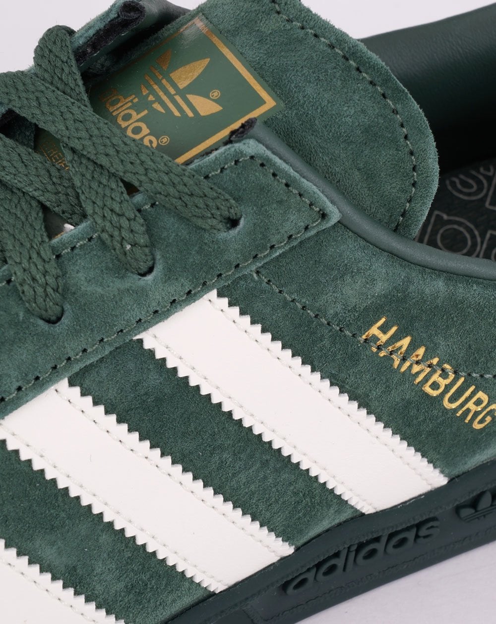 Adidas Hamburg Sneakers Grün Oxid