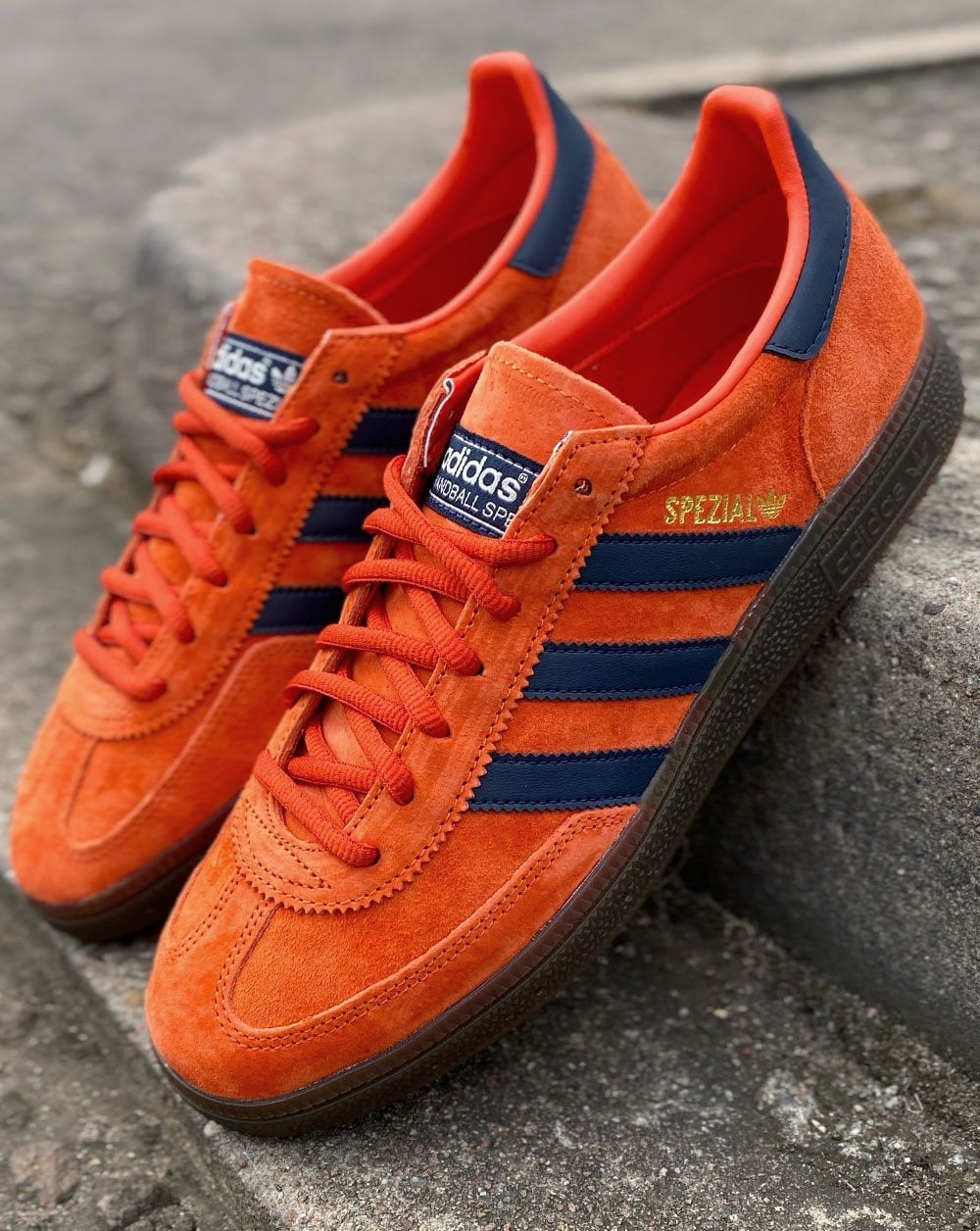 Adidas Handball Spezial Trainers Orange/navy