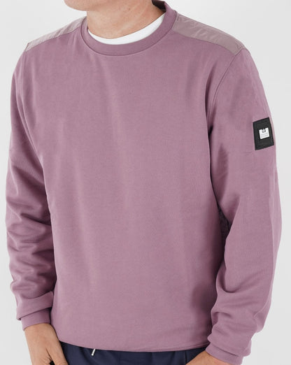 Weekend Offender F Bomb Sweatshirt Dunkellila