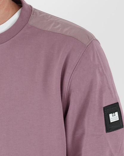 Weekend Offender F Bomb Sweatshirt Dunkellila