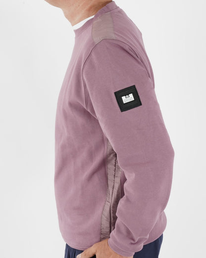 Weekend Offender F Bomb Sweatshirt Dunkellila