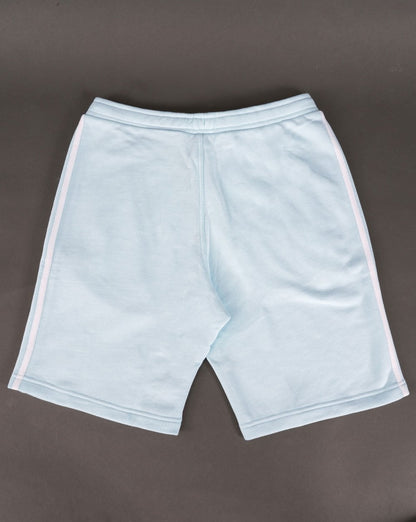Adidas Originals – Shorts mit 3 Streifen und Reißverschlusstasche, Eisblau