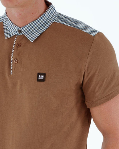 Weekend Offender Costa Poloshirt Karamell