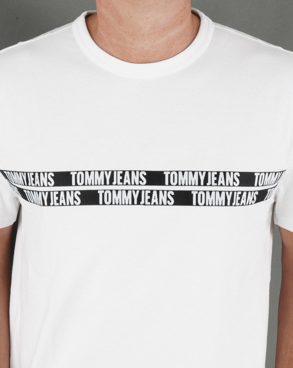 Tommy Jeans Tape T-shirt White