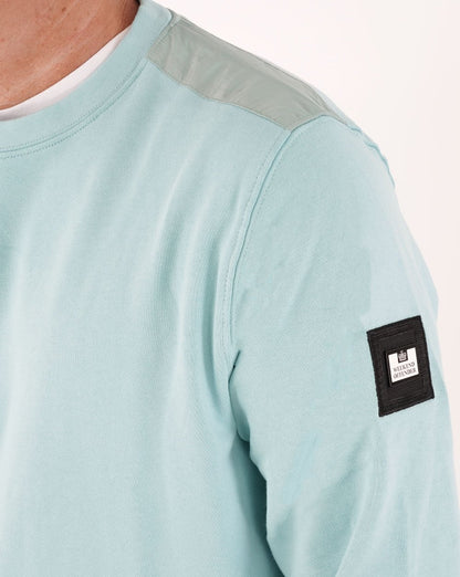 Weekend Offender F Bomb Sweatshirt Eisblau