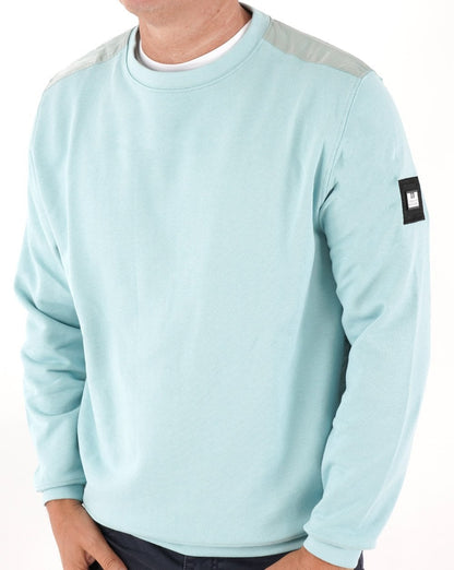 Weekend Offender F Bomb Sweatshirt Eisblau