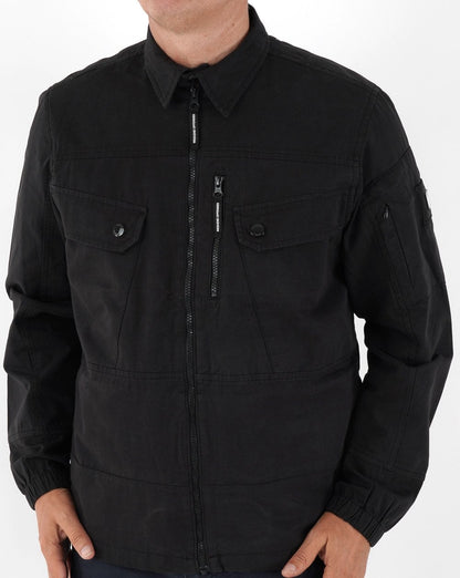 Weekend Offender Helsinki Überhemd Schwarz