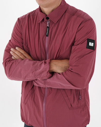 Weekend Offender Arrow Overshirt Rhabarber