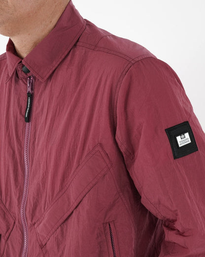 Weekend Offender Arrow Overshirt Rhabarber