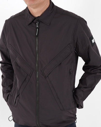 Weekend Offender Arrow Overshirt Dunkelkirsche