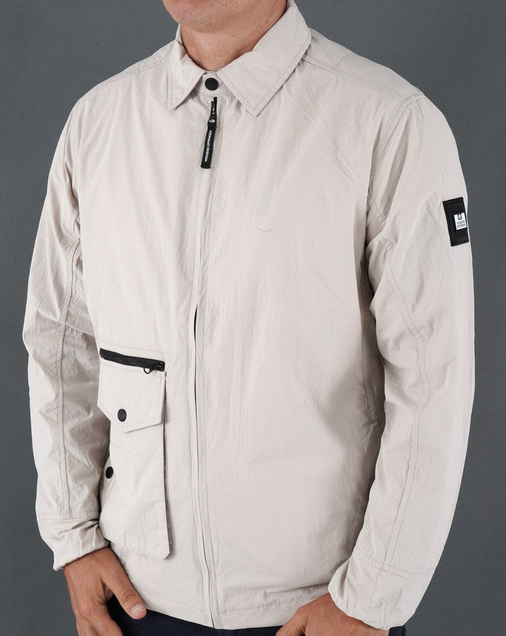 Weekend Offender Vinnie Overshirt Pumice