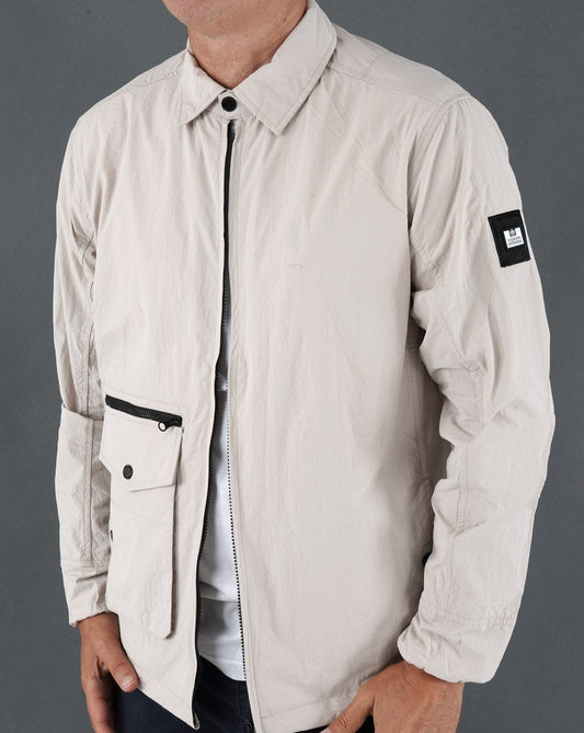 Weekend Offender Vinnie Überhemd Bimsstein