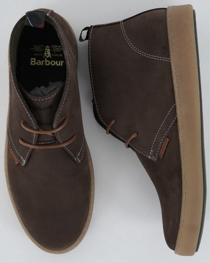 Barbour Yuma Chukka-Stiefel in Schokolade