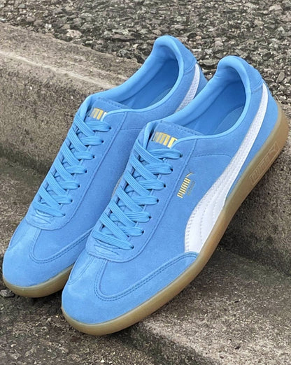 Puma Madrid Trainer Hellblau/Weiß
