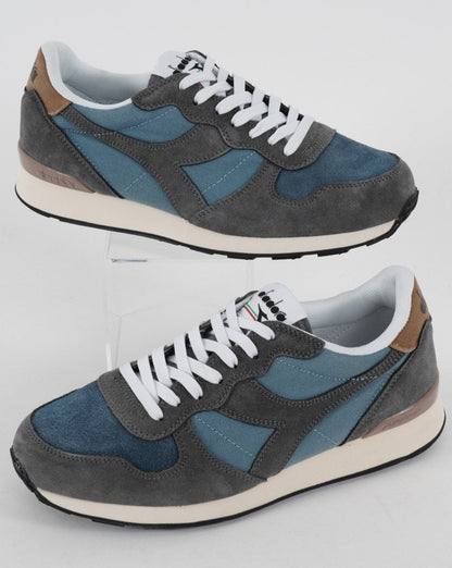 Diadora Camaro Wildledertrainer Blue Mirage