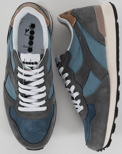Diadora Camaro Wildledertrainer Blue Mirage