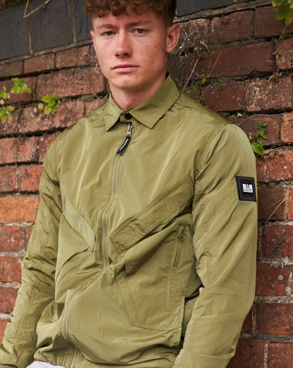 Weekend Offender Arrow Overshirt - Olivgrün