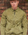 Weekend Offender Arrow Overshirt - Olive Green
