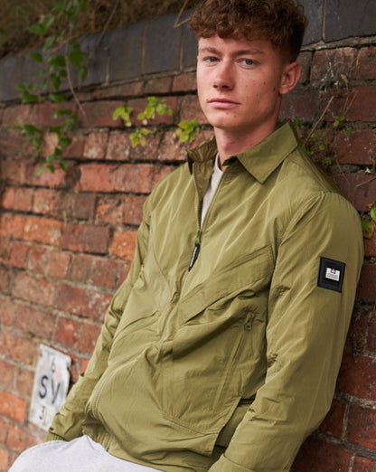 Weekend Offender Arrow Overshirt - Olivgrün