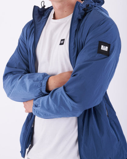 Weekend Offender Technikerjacke Petrolblau