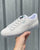 Puma Suede Trainer Ice Grey Translucent Sole