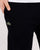 Lacoste Slim Cuffed Fleece Track Pant Black