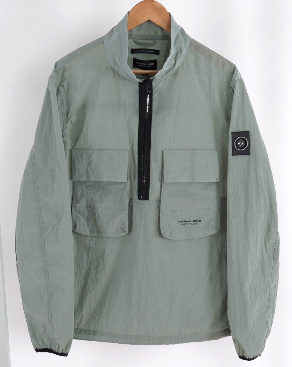 Marshall Artist Half Zip Overshirt Kitt