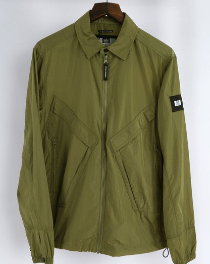 Weekend Offender Arrow Overshirt - Olivgrün