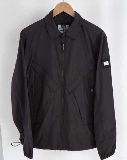 Weekend Offender Arrow Overshirt Dunkelkirsche