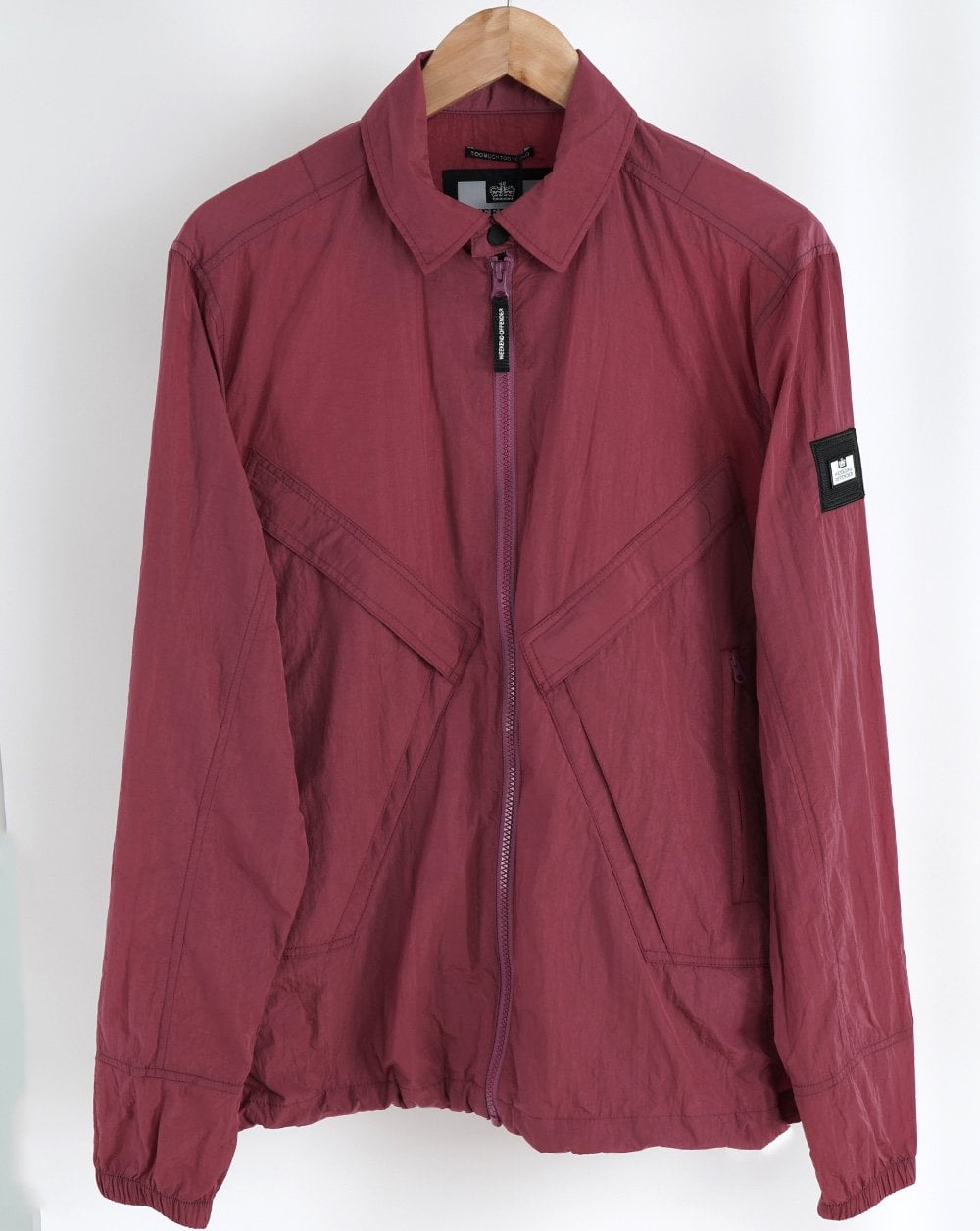 Weekend Offender Arrow Overshirt Rhabarber