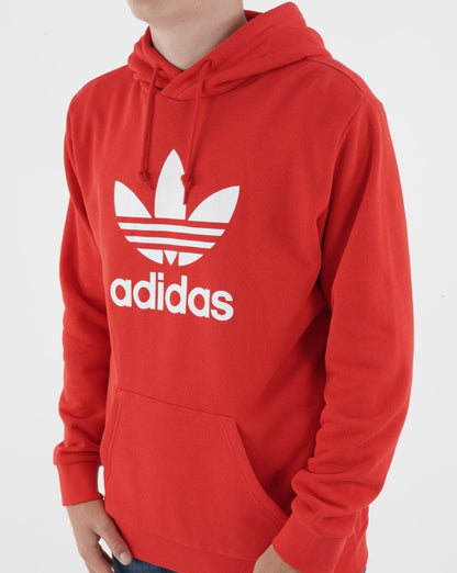 Adidas Originals Trefoil Hoody Leuchtendes Rot