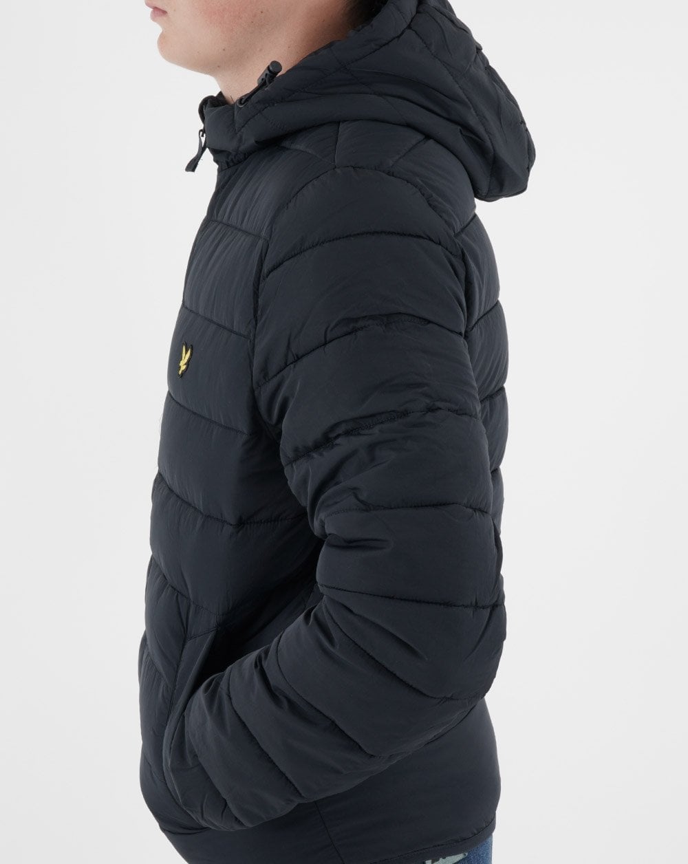 Lyle &amp; Scott Leichte Pufferjacke in Dunkelmarineblau
