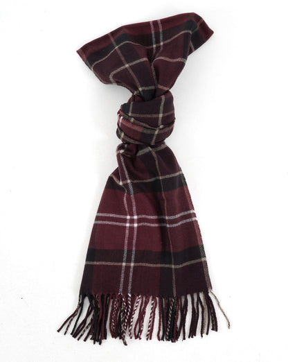 Barbour Galingale Tartan Schal Burgund