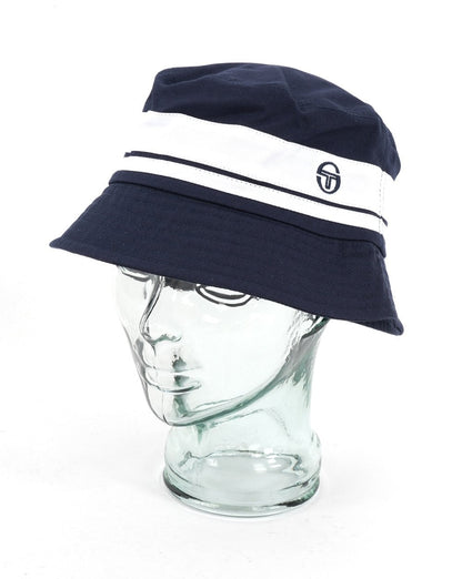 Sergio Tacchini Newsford Fischerhut Marineblau/Weiß